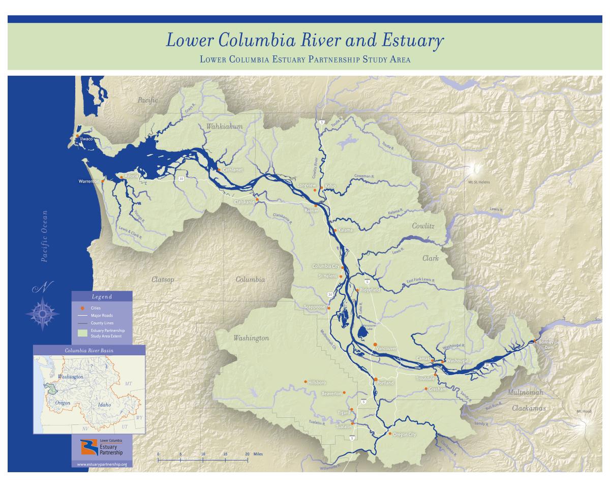 Estuaries Map